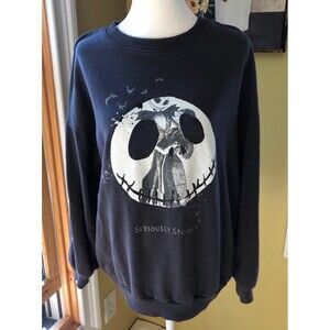 Nightmare Before Christmas Gray Sweatshirt Size Men’s XXS